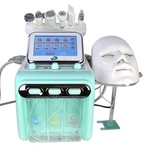 Nyaste 6 i 1,7 i 1 Hydro ansiktsmaskin Vatten Microdermabrasion Skin Care Beauty Machine Face Mask Aqua Peel Skin Scrubber Blackhead Borttagning
