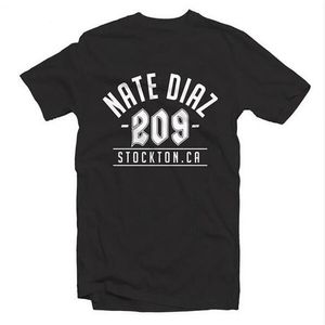 Modekläder 3d tryck nate diaz t shirt - diaz bror nick pengar slåss im inte förvånad conor mcgregor ufc mma t shirt281f