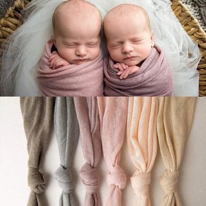 Haarschmuck Born Pograpy Props Stretch Soft Wraps Umstandskleid Swaddle Bebe Fotografia Requisiten Pografie für Studio 231008