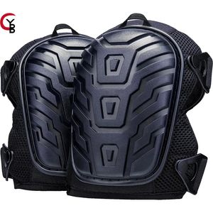 Elbow Knee Pads Professional for Work Gardening Construction with Thick Gel Cushion Industrial Heavy Duty Pads1pair 231005