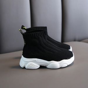 Stövlar vår barn casual skor flickor pojkar korta stövlar duk barn sneakers sene baby löpskor barn sport 231005