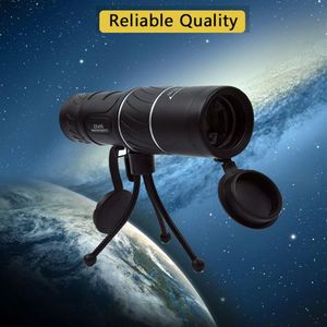 30x52 poderoso monóculos telescópio visão noturna monocular com suporte lente óptica 100m x 8000m hd caça profissional binocular342s