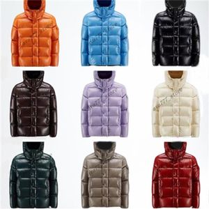 Mens Çok Molor Puffer Down Ceket 70. Yıldönümü Anma Baskı Yeni Epaulet Tasarım Kadınlar En Sıcak Jackets273a