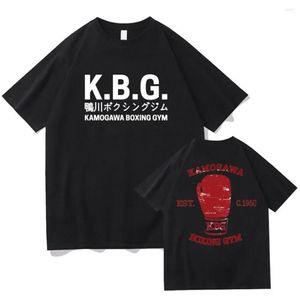 Männer T-shirts Japanische Anime Vintage 90er Jahre Hajime No Ippo Hemd Männer Mode Frauen Tops Herren Gedruckt Streetwear271Y