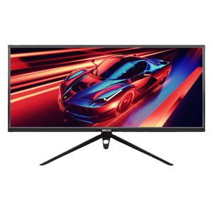 MUCAI Monitor de 34 polegadas Tela ampla de 100 Hz 21:9 Desktop LED Console de jogos WQHD Tela de computador sem curva DP / 3440 1440