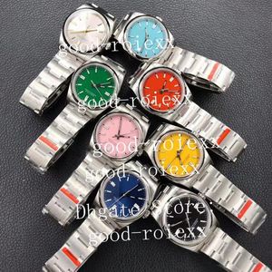 Women Dress Watches Automatic Cal 3230 Women's 36mm Yellow Red Ladies Watch Mens EW 904L Steel 126000 ETA Midsize Unise2482