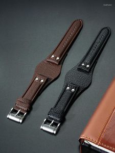 Watch Bands 22mm Watchband Anti-Allergy For Ch2564ch2565ch2891ch3051 Litchi Pattern Wear-Resistant Needle Buckle Strap