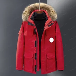 Canadá Designer 2023 Mens Designer Down Jacket Inverno Casacos Quentes Ganso Canadense Casual Carta Bordado Ao Ar Livre Moda de Inverno para Golpe Masculino