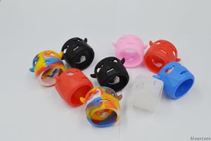 電球用シリコンケースシールドバンドリングバブルガラスチューブタンクカバー保護ユニバーサルパイレックスファットボーイコンベックススリーブ保護装飾DHL