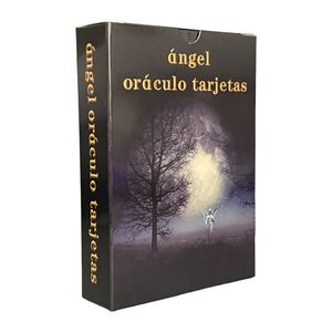 Giochi all'aperto Attività Mazzo in spagnolo con guida cartacea Tarocchi per principianti Rune Divinazione Profeta Consigli Angeli 230928