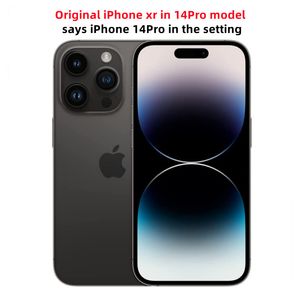 Original Unlocked OLED Screen apple iphone Xr in 14 pro style phone 14pro appearance