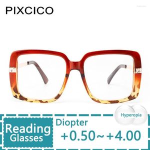 Okulary przeciwsłoneczne R53218 Ogólne okulary czytania prostokąt plastikowy spektakl Ramka antyfatige okulary dla mężczyzn Kobiety Glasse 1.00 2.00