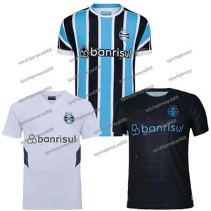 2023/24 Gremio maglie da calcio 2024 Suarez Ferreira Luan Shirs Mens Geromel Kannemann Bitello Casa Lontano Terzo Fooball Uniformi Bambini