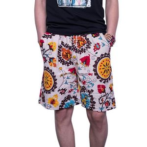 Män simmar shorts ren bomulls linbadshorts för män strand spa baddräkt strand byxor byxor kort surf byxor badkläder305r