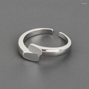 Cluster Rings Korean Star Style Simple Chain For Women Wedding Engagement Jewelry Gifts Finger Ring