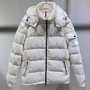 Jaqueta de designer Puffer Capuz de jaquetas com nfc masculino mulheres bordadas braçadela de inverno de casacos de casacos de casacos