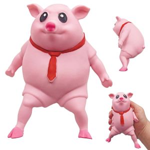 Decompression Toy Novelty Cute Decompression Toy Pink Pig Gifts for Kids Adults Decompress and Stress Stretch Animal Anxiety Relief Autism Disorde 230928