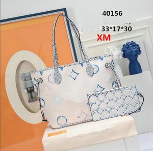 40156 Luxury Designer Bags women handbags ladies Messenger composite bag lady clutch bag shoulder tote female purse wallet 33cm