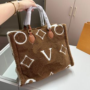 Ladie Brand Tote Handbag V مصمم رسائل ناعم أفخم على نطاق واسع بحزام الكتف