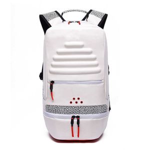 Jord Backpacks de alta capacidade Trendy Sports Basketball Backpack Outdoor Leisure Saco de viagem portátil 230915