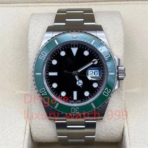 Mens Watch BP Factory Topselling Fashion Designer Armswatches Vintage Date 16610 50th Anniversary 16610lv Green Bezel Dial 2813 M256Z