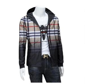 2023 Spring Autumn Designer Jackets for Man Jacka Plaid Sport Men's Outerwear Coats