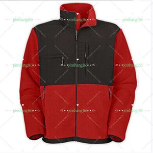 2024 Toppbågen Mens Winter Womens Denali Polar Fleece Jackets utomhus SAMPSHELL VARMT Vattentät vindtät andas skidans ansiktsrock män