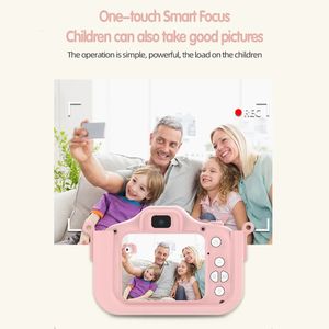 Fotocamere giocattolo Fotocamera digitale 1080P HD Schermo da 2,0 pollici Fotocamera per bambini USB ricaricabile con scheda di memoria da 32 GB Bambini Compleanno Regali di Natale 230928
