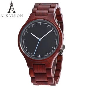 Holzuhr für Herren, Top-Marke, Luxus-Damenuhren, Paaruhr, modische Damen-Armbanduhr aus Holz ohne Logo239y