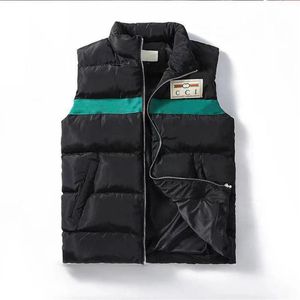 Men Mens and women's Vests No hat Sleeveless Jacket Cotton-Padded Autumn Winter Casual Coats Male Waistcoat bodywarmer Europe253w