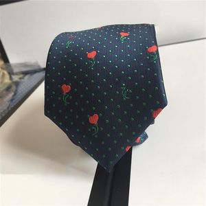 Men's Letter Tie Silk Necktie Gold Animal Jacquard Party Wedding Woven Fashion Design with box233A