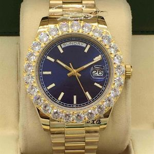 Designer Men's automatic mechanical watch 43mm diameter pure hand set diamond waterproof life luxury fashion star's 270K