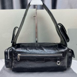 Borse a tracolla firmate borsa a tracolla Superbusy borse da uomo vintage da donna spazzola per ascelle olio cera vera pelle borsa a capacità multipla portafoglio tote specchio qualità