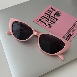 Óculos de sol Quadros rosa mulheres gatos olho retro premium óculos de sol Proteção Moda Eyewear Luxury Brand Design UV400 231005