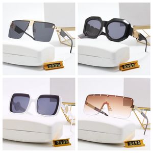 Ny mode toppsäljande designer vintage kvinnor solglasögon designer lyxiga fyrkantiga solglasögon uv400 skydd platt lins med låda