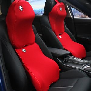 Car Seat Covers Protector Space Memory Foam Cover Front Rear Linen Fabric Cushion Breathable Auto Interior Styling Truck Accessories