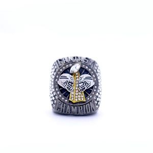 2021 Fantasy Football Championship Ring Gunmetal and Gold Tone Award för FFL Champion258J