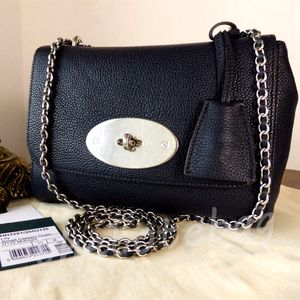 TOP Mulberries Lily Bayswater Top Women Leather Shoulder Bags Women Luxury Handbag British Brand Satchels Crossbody Messenger Wallet