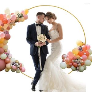 Party Decoration Circle Arch Backdrop Flower Round Background Frame Universal DIY Wedding Birthday Outdoor Artificial FlowerDecoration