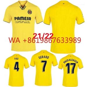 Мужские футболки 2022 г. Вильярреал CF SACORLA SOCCER 21 22 Geraro Chukwuez
