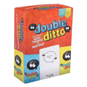 Высококачественная дешевая оптовая продажа карточных игр. Double Ditto Веселая семейная вечеринка. Настольная игра в слова для детей, подростков, взрослых. Ночная игра.