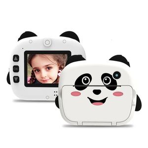 Câmeras de brinquedo Câmera de impressão digital de impressão instantânea para crianças bonito dos desenhos animados Panda câmera instantânea com câmera de placa de impressão APP-WIFI presente para crianças 230928