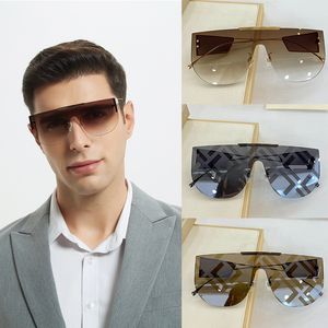 Moda luksusowe designerskie okulary przeciwsłoneczne Mężczyźni i kobieta vintage kwadratowy matowy list z drukowane okulary filmowe