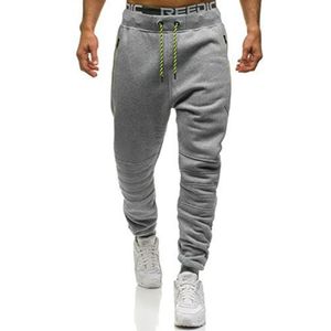 Men's Pants Striped Fitness Workout Jogging Drawstring Pants Mens Casual Running Sweatpants Men Streetwear284S