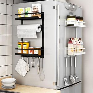Jonsoon – étagère magnétique pour réfrigérateur, porte-serviettes en papier, organisateur de réfrigérateur, épices, rangement de cuisine