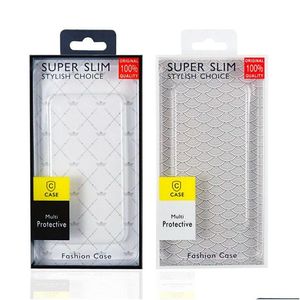 Verpackungsboxen Großhandel Blister PVC Kunststoff Klar Einzelhandel Verpackung Paket Box für Telefon X XR 6 6S 7 8 Plus Mobile Case Er Drop Deli Otvhl