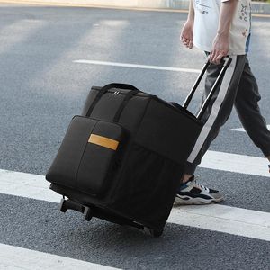 Suitcases Desktop PC Computer Travel Storage Carrying Case Bag With Wheels For Main Processor Monitor Keyboard And Accessori