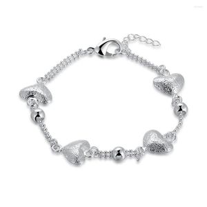 Charm Bracelets Sell Trendy Fashion Bracelet For Women Silver Plated Jewelry Classic Unisex Low Price