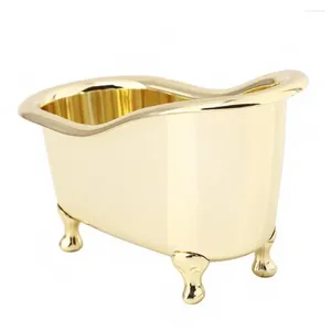 Storage Boxes 2023 Case Exquisite Space-saving Water-proof Creative Bathtub Shaped Opening Box For Bathroom