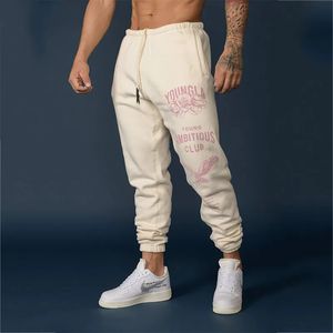 Mens Pants Sonbahar Sweatpants Avrupa ve Amerika Birleşik Devletleri Uzun Spor Boş Zaman Fitness Eğitimi 231005